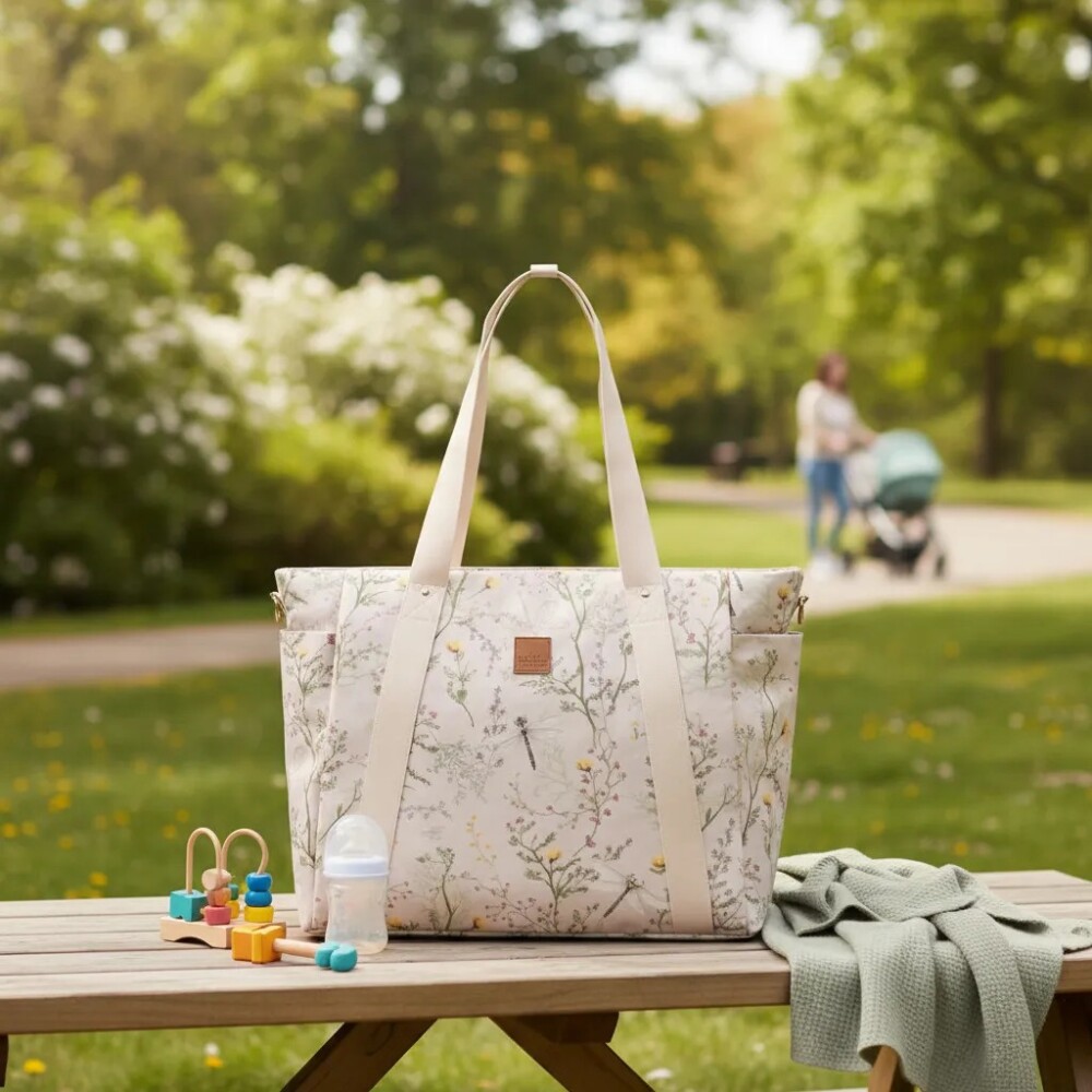 Bolso maternal Florence KIKKABOO beige