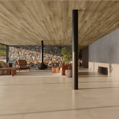 PORCELANATO RECTIFICADO 120X120 MATE BEIGE CEMENTO XL GAMAS DE BEIGE