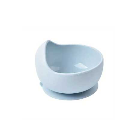 Bowl de silicona con ventosa Azul