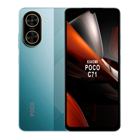 Celular Xiaomi Poco C71 6.88'' 4G 4GB 128GB Azul Celular Xiaomi Poco C71 6.88'' 4G 4GB 128GB Azul