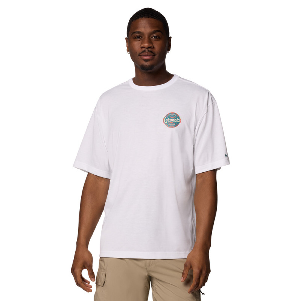 Remera Cedar Trail Hombre - WHITE 