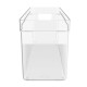 Organizador con asas clear 37x10x13 cm TRANSLUCIDO