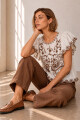 PANTALON LINO NET TOSATADO