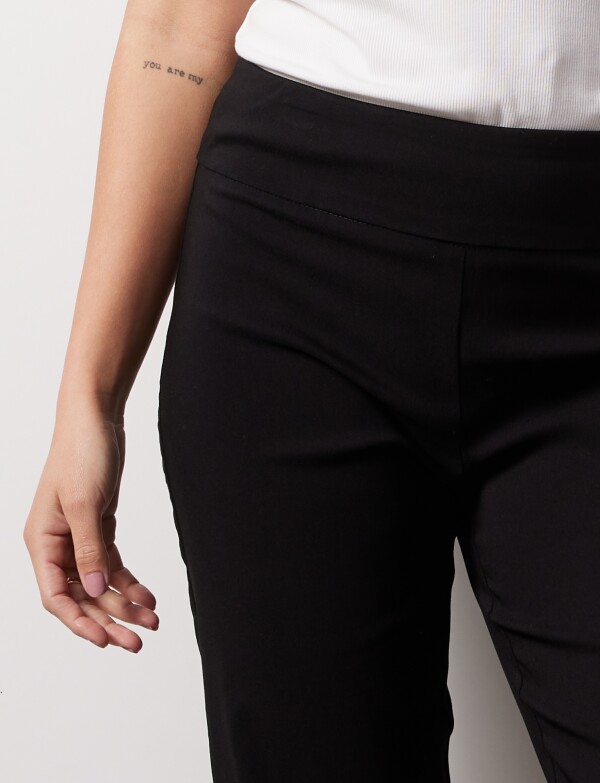 Capri Aplique Crochet NEGRO