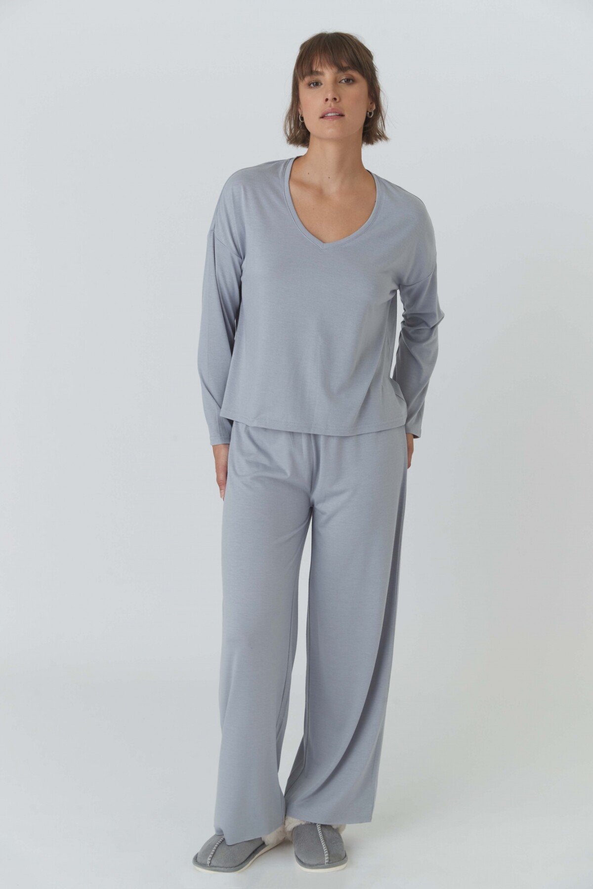 Remera Blake Gris Perla