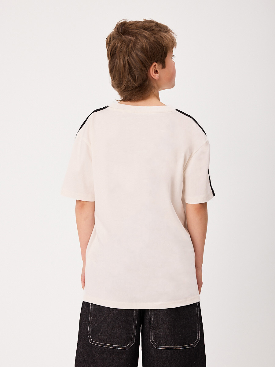 T-SHIRT M/C NAYROBY TEEN DIXIE Blanco