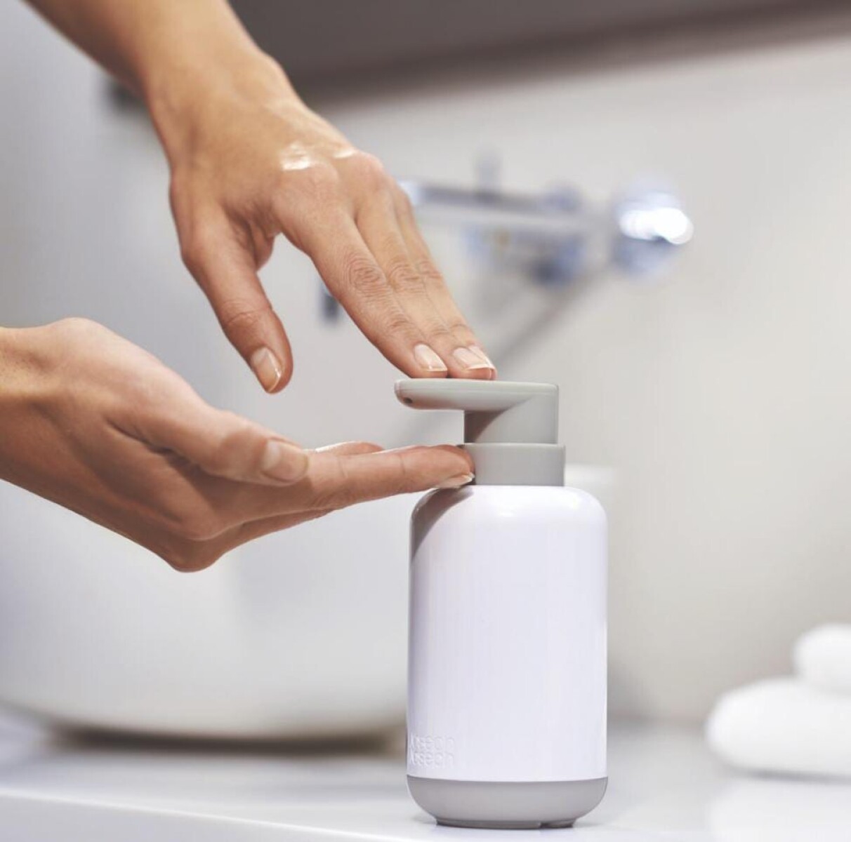 Dispensador de jabón – Blanco - Joseph Duo 