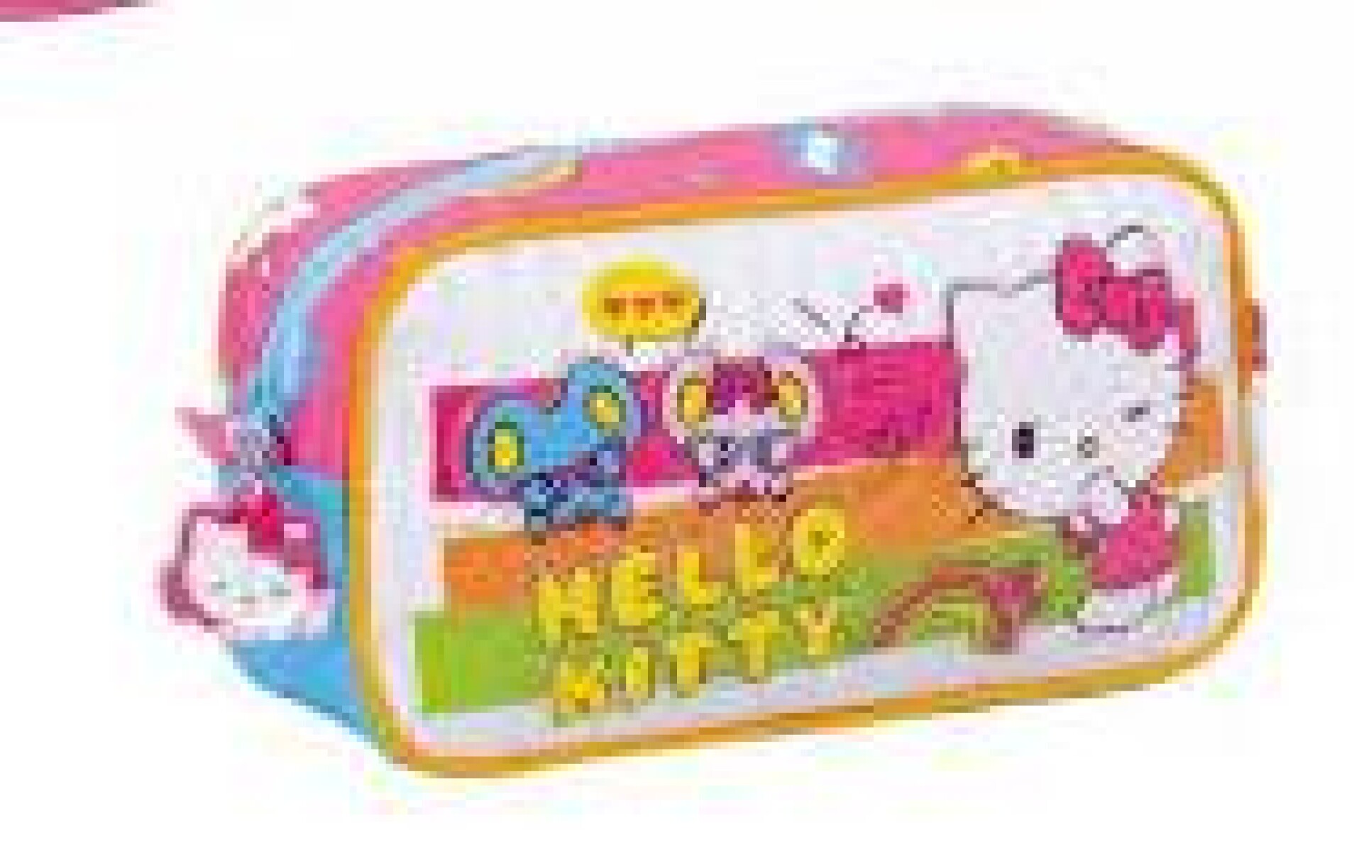 Cartuchera Hello Kitty 2 cierres 