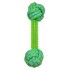 Juguete Perro Masticable Cuerda Soga Nudos Dental 22Cm Variante Color Verde