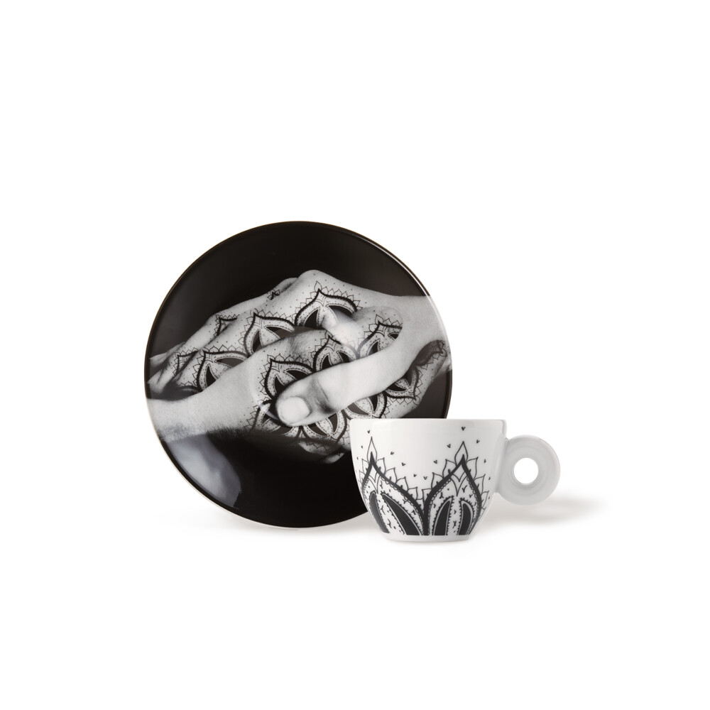 Set de 4 tazas para espresso: Genesi illy Art Collection Set de 4 tazas para espresso: Genesi illy Art Collection