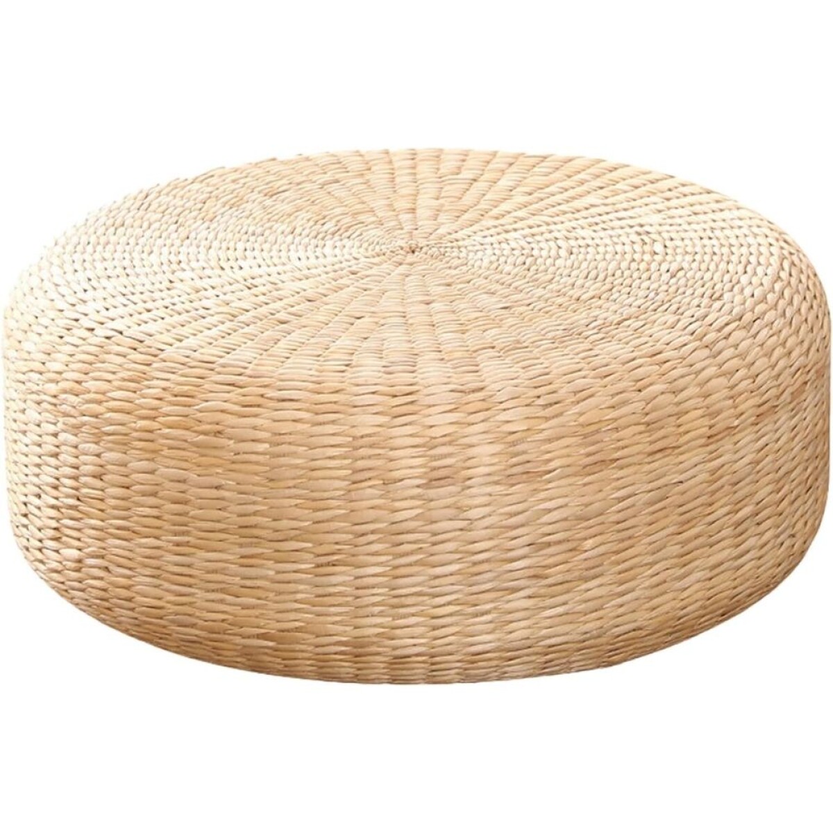 Puff de yute D40x20 cm 