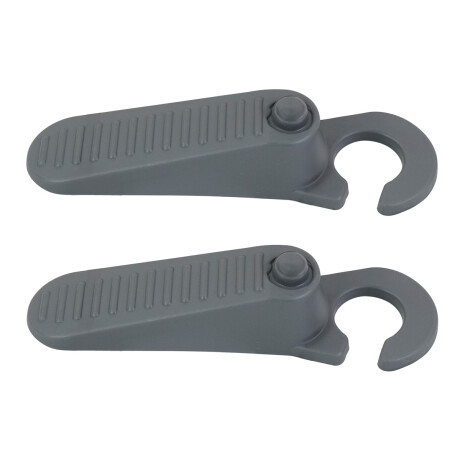 Set de 2 trabas para puerta con gancho Herevin Set de 2 trabas para puerta con gancho Herevin