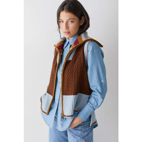 Pre Venta Chaleco Wave Chocolate