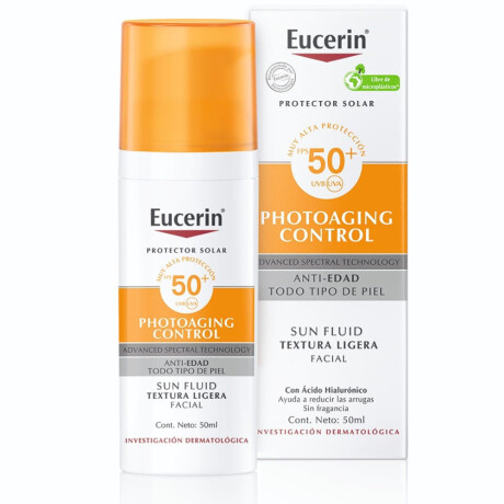 Pack Eucerin Protector Solar Photoaging Control FPS50+ 50ml + Sensitive Protect FPS50+50ml Pack Eucerin Protector Solar Photoaging Control FPS50+ 50ml + Sensitive Protect FPS50+50ml