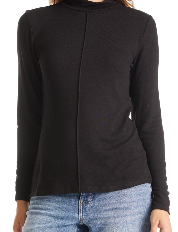 Polera Pespunte NEGRO