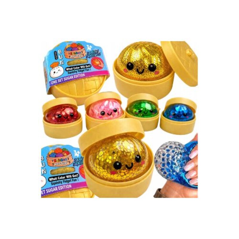Squishy Dumpling Gliter Con Orbeez Squishy Dumpling Gliter Con Orbeez