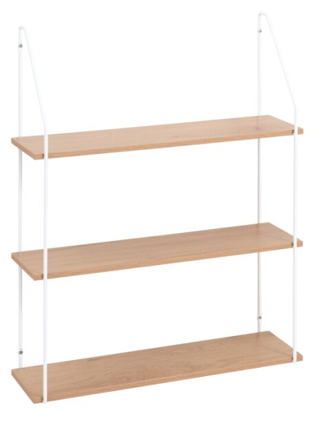 Estante pared HEJSAGER 3 blanco/nat Estante pared HEJSAGER 3 blanco/nat