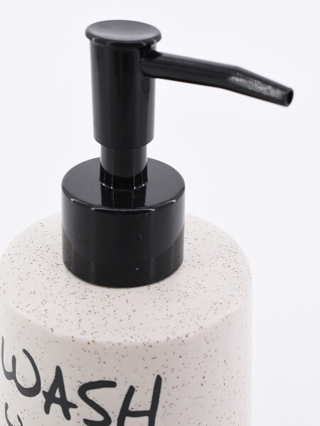 DISPENSADORA GRAFFITI BLANCO