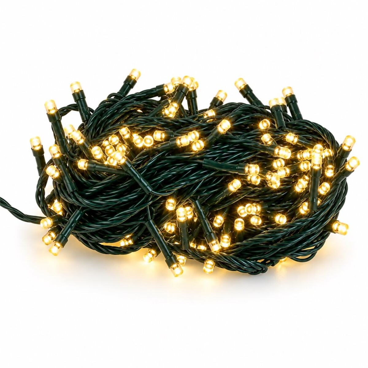 GUIA LUCES LED 200 FUNCION CALIDA C/V 