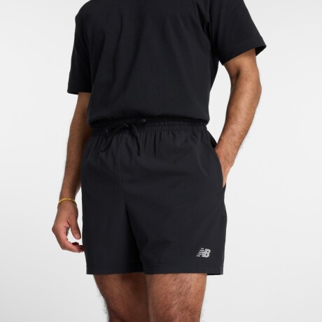Short New Balance de Hombre - 5 INCH BRIEF - MS41227BK BLACK