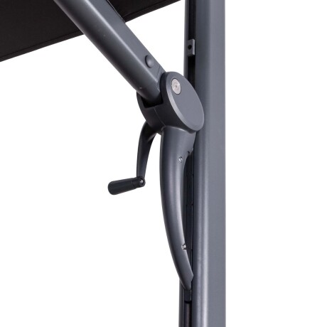 SOMBRILLA ALUM 3*3M ALUMINIO GRIS CHESTER