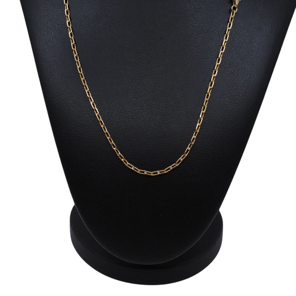 Cadena forcet en oro 18k. Largo 44,5cm Cadena forcet en oro 18k. Largo 44,5cm