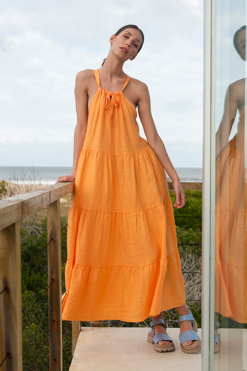 Vestido Antonia - Naranja 