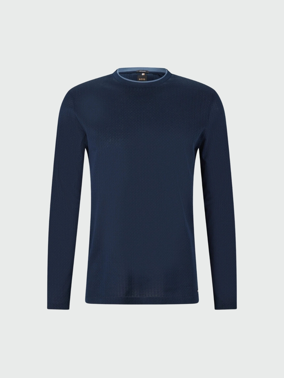 Hugo Boss -Remera manga larga de algodón regular fit, TTanner-10 0