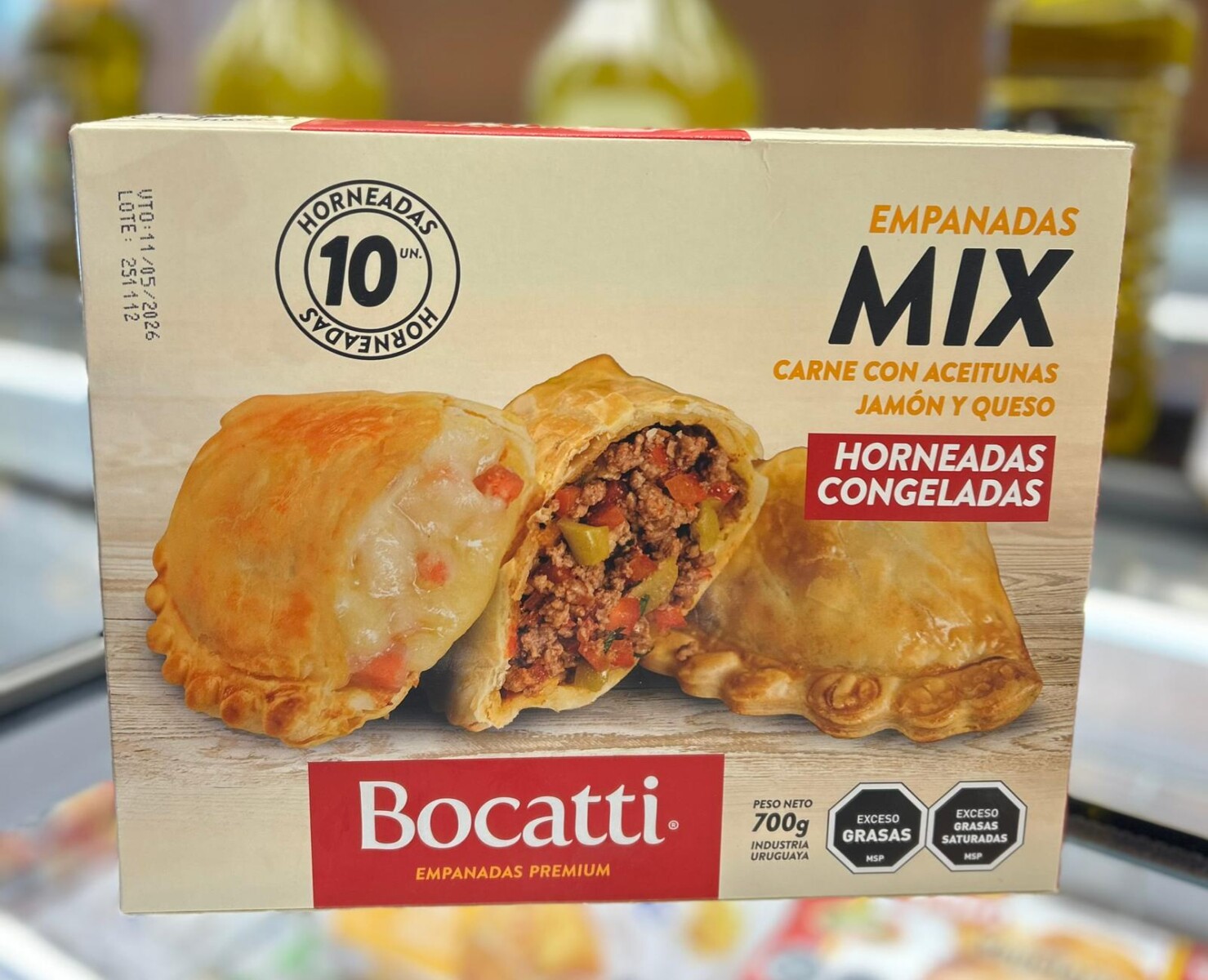 EMPANADAS MIX CARNE Y JYQ BOCATTI PREMIUM +SOLO PDE O WEB+ 