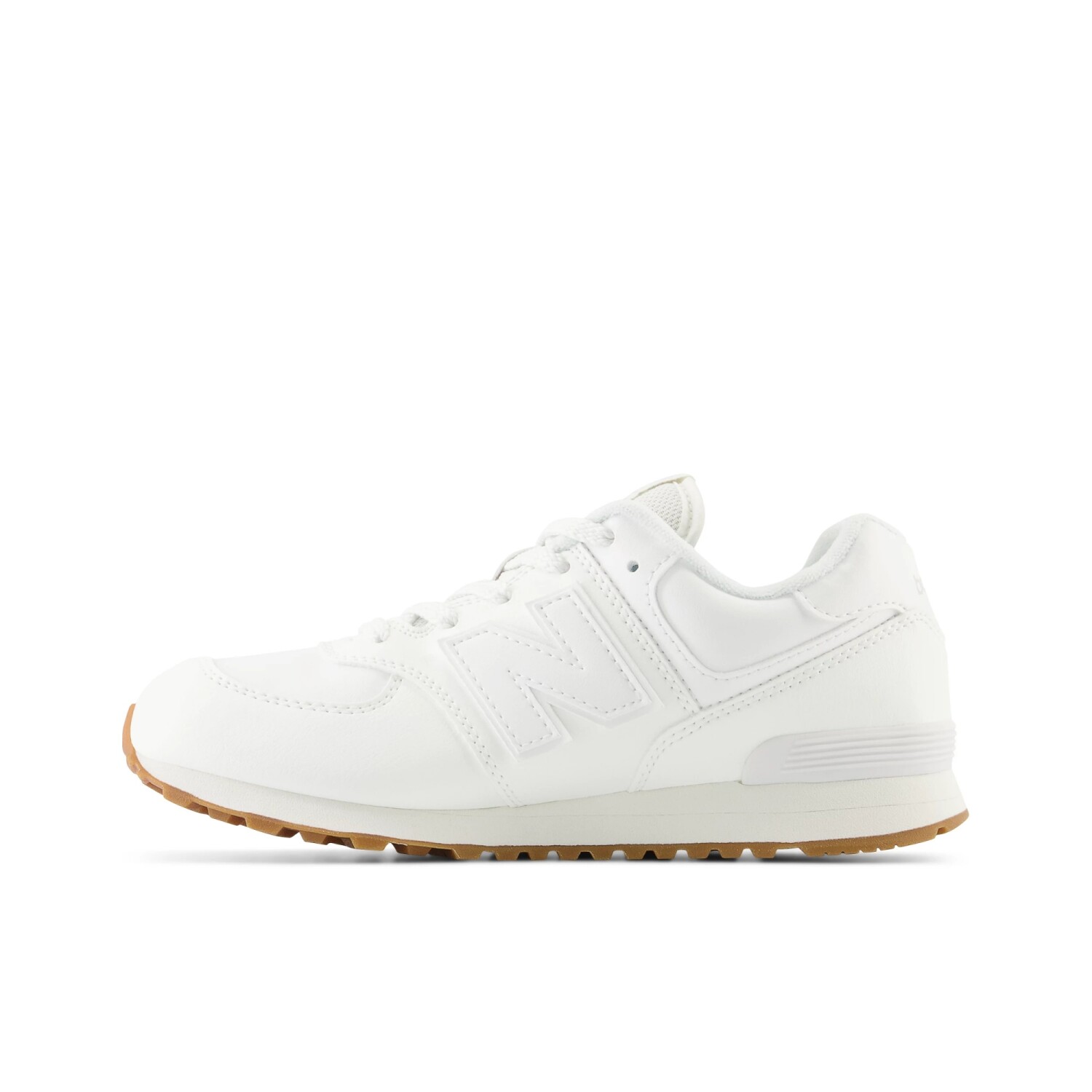 New balance 574 niño blanco clearance