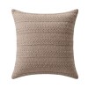 COJIN CUAD BEIGE 43X43CM Unica