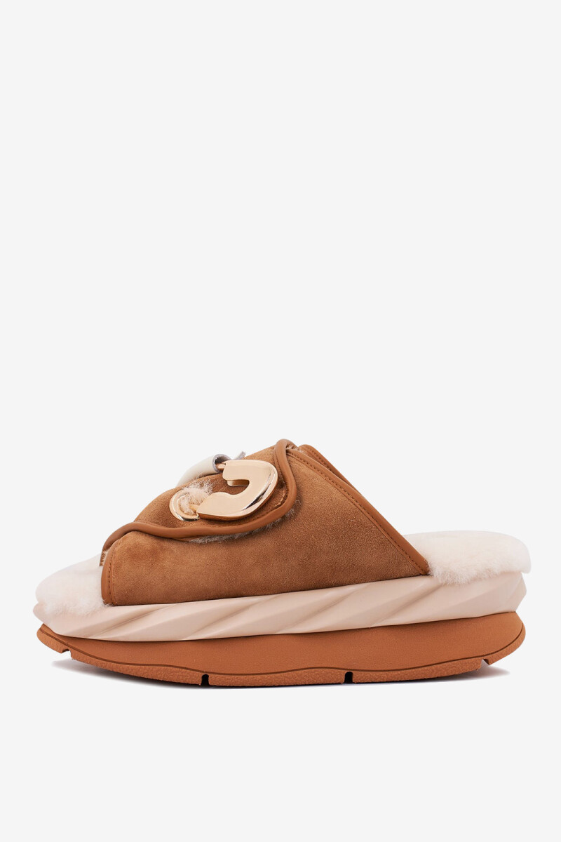 SANDALIA MELLOW PIN Beige