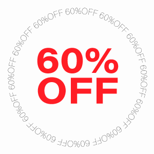 60%OFF