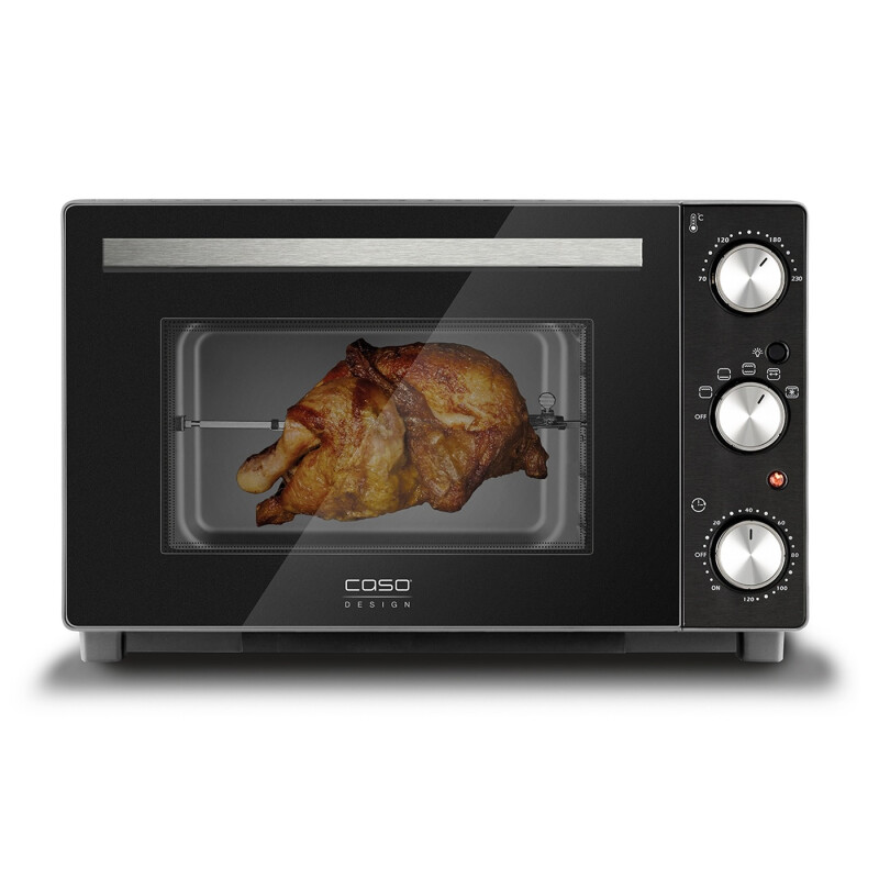 Horno eléctrico 32L Negro Caso Design Horno eléctrico 32L Negro Caso Design