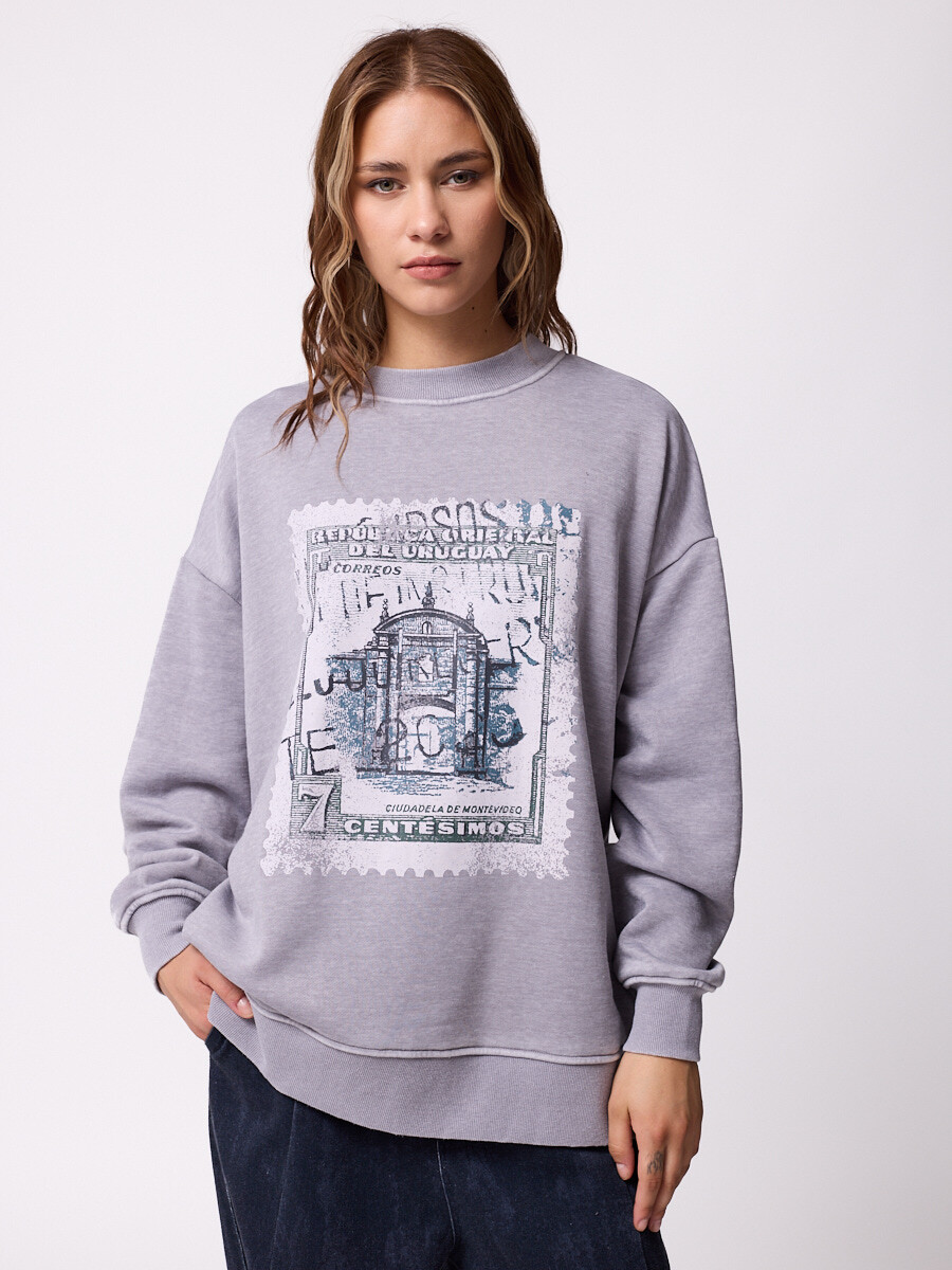 SWEATER GIPRA DIXIE - Gris 