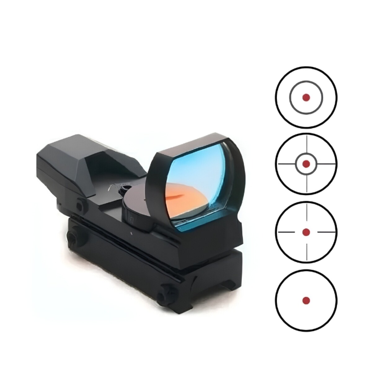 Mira Holográfica Para Rifle Punto Rojo y Verde 