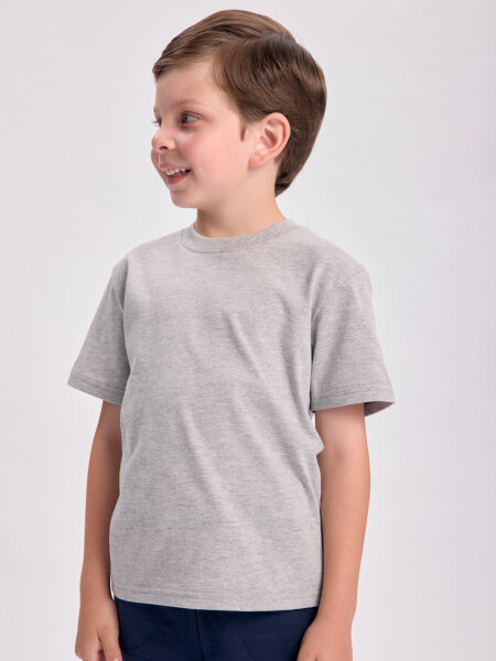 Remera básica Gris