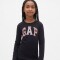 V-FRCH LS LOGO TEE BLACK 18