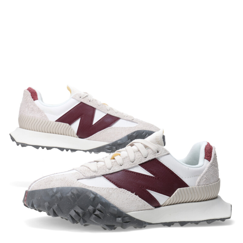 Championes Unisex New Balance XC-72 Blanco - Gris - bordó