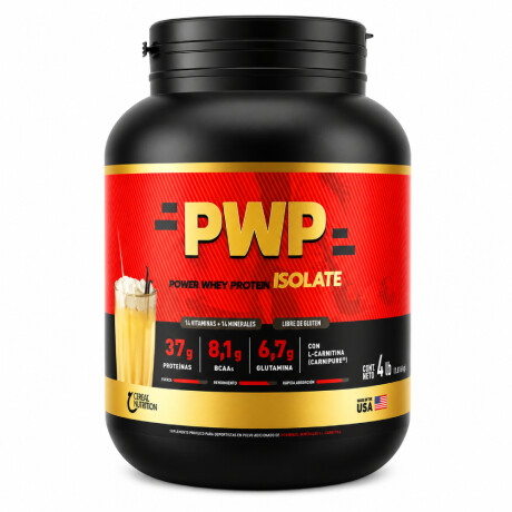 Power Whey Protein Isolate Vainilla 4 L 1816g Power Whey Protein Isolate Vainilla 4 L 1816g