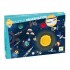 Puzzle observación 61x38 cm 200 Pcs + Libro El Espacio