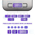 Balanza Cocina Digital Alta Precisión Hasta 10kg Gris Balanza Cocina Digital Alta Precisión Hasta 10kg Gris