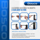 Cuerda Saltar Con Contador Digital Bosco Cardio Crossfit Gym Negro