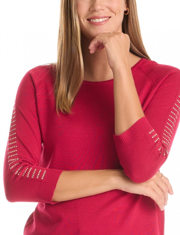 Buzo Tachas FUCSIA
