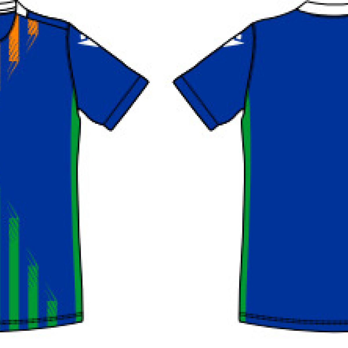 Camiseta Enfoque Fútbol/Handball Masculino Azul Camiseta Enfoque Fútbol/Handball Masculino Azul