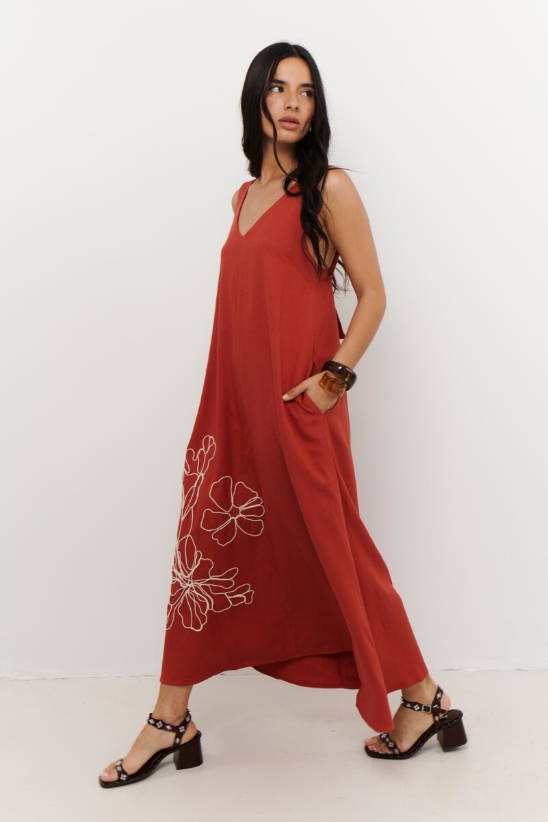 VESTIDO AMAPOLA - ROJO 