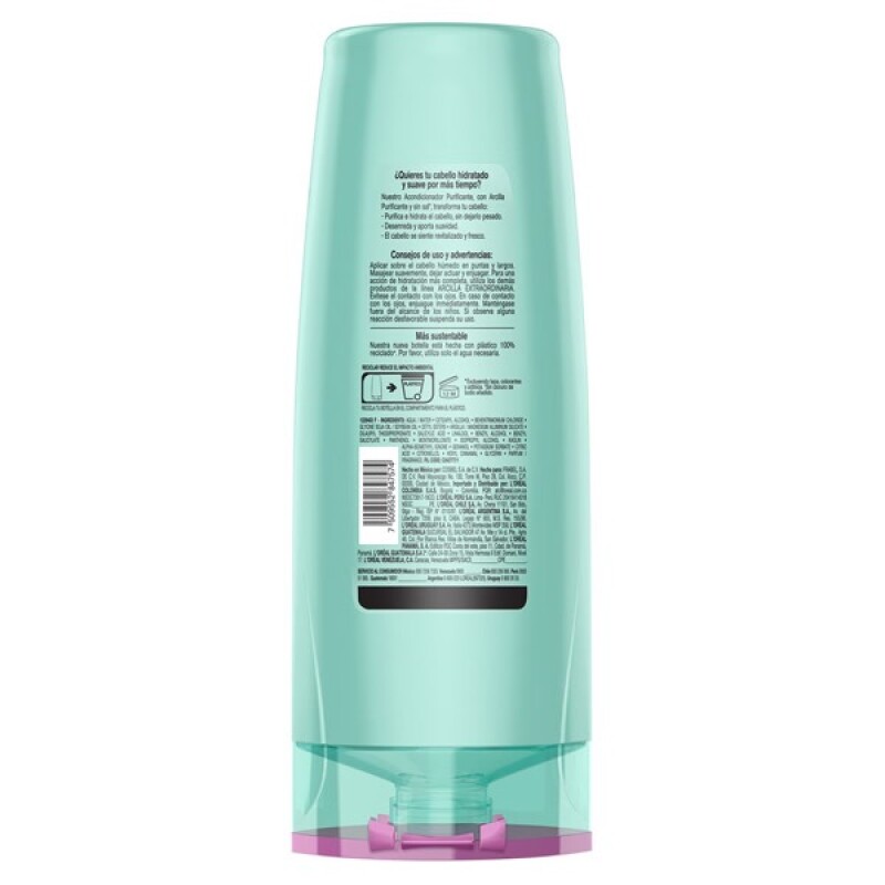 Acondicionador Purificante Arcilla Extraordinaria Elvive 370 ml Acondicionador Purificante Arcilla Extraordinaria Elvive 370 ml