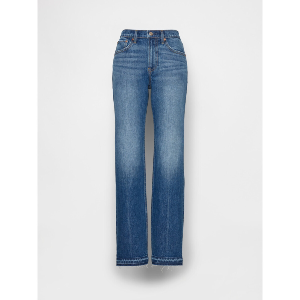 RELAXED STRAIGHT MED GOLDEN DRIFT LDH - MEDIUM WASH 