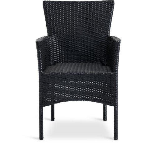 Silla apilable AIDT negro Negro