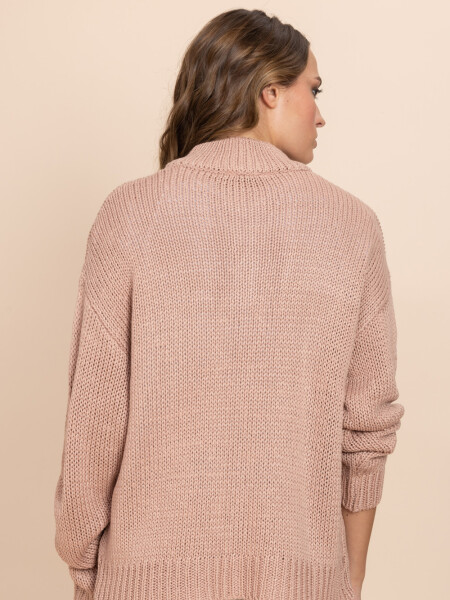 Sweater tejido Rosa